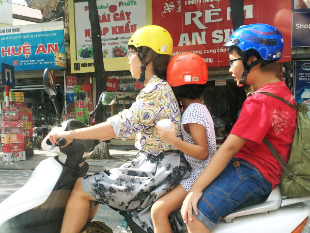 베트남의 2015 F/W 오토바이 패