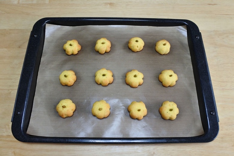 작고 귀여운 단호박(모양)쿠키 만들기