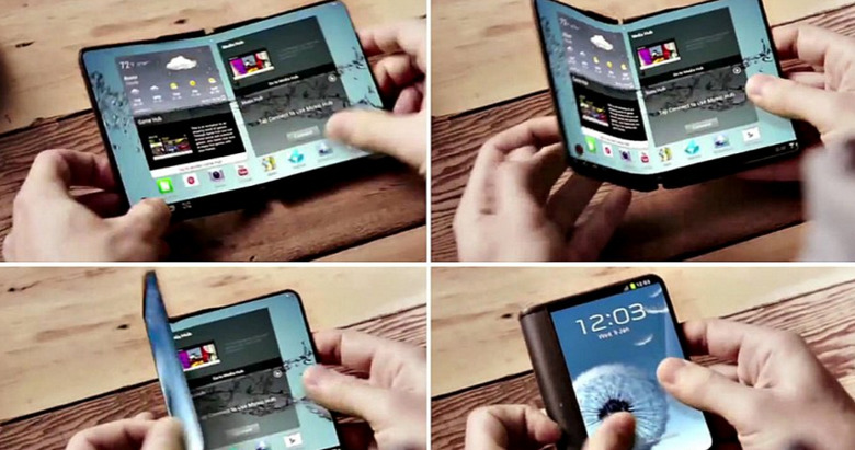 삼성, 접히는 스마트폰 출시로 모바일