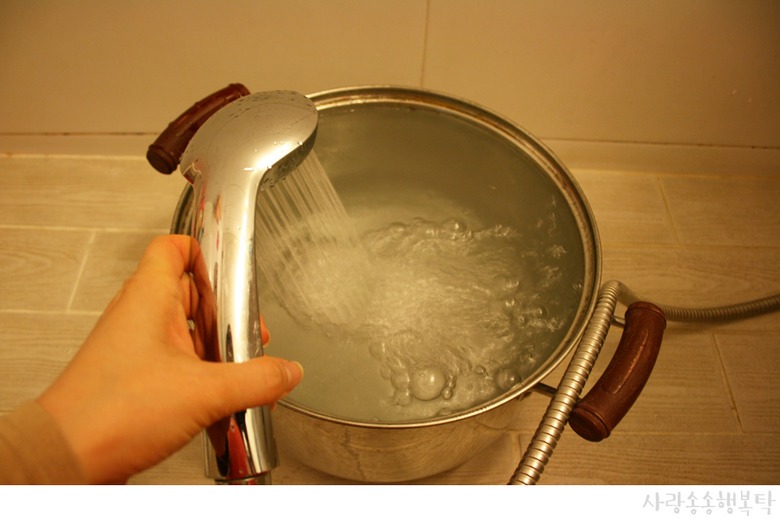 드럼세탁기 얼었을때 : 동파 해결법
