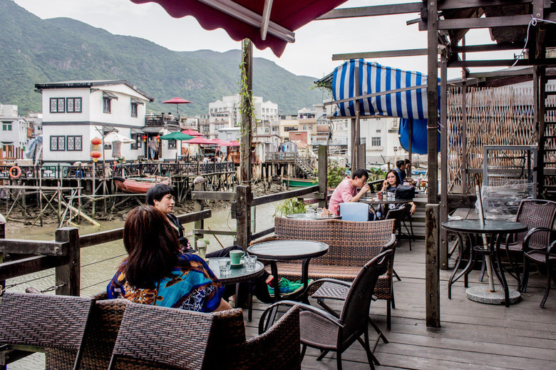 홍콩 타이오 마을, 핑크 돌고래가 사