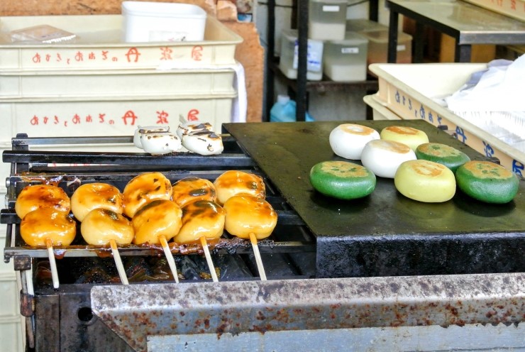 오사카 도톤보리의 5대 길거리음식