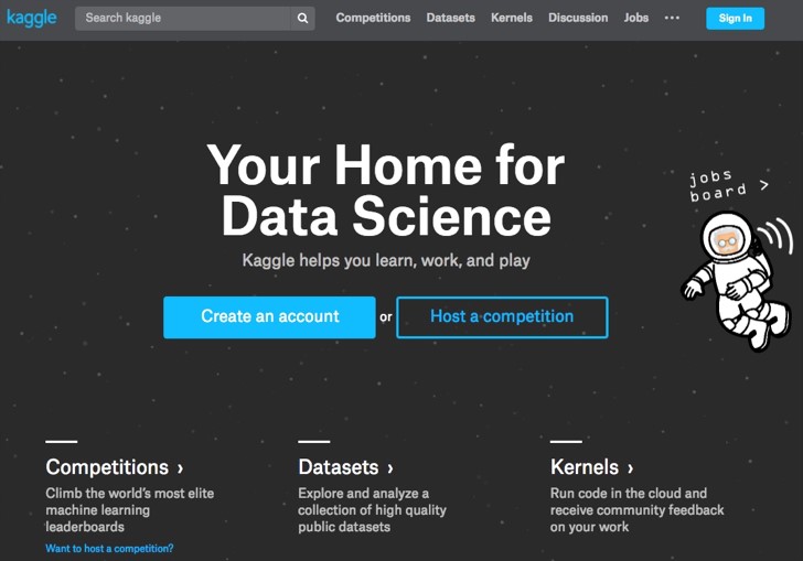 Kaggle : 데이터 과학자들을 위