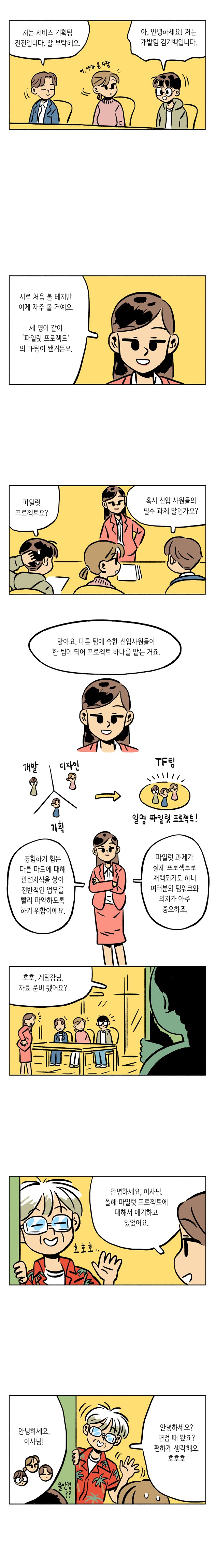 [1화] 첫 출근 첫 만남, 왠지 힘