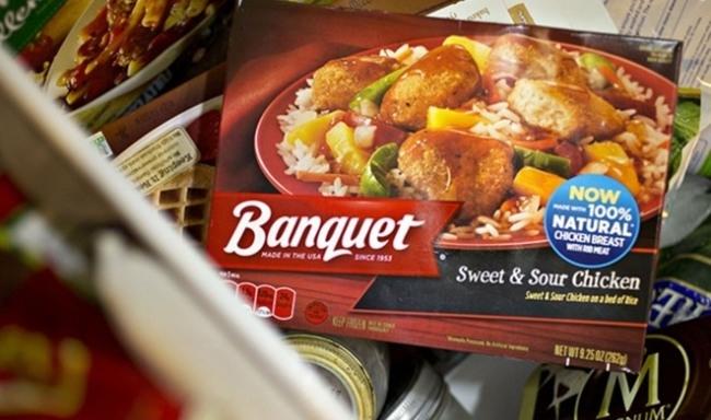 콘아그라(Conagra)의 냉동식품 브랜드 뱅큇(Banquet)