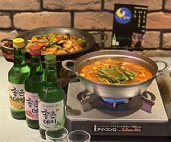 오사카 소재 한국 음식점에서 파는 ‘이태원클라쓰’ 세트 메뉴