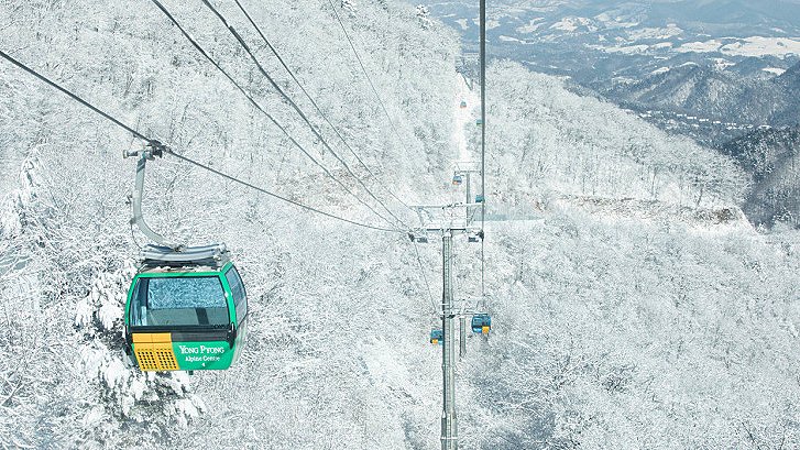 출처 : 모나파크 용평리조트 발왕산 관광케이블카