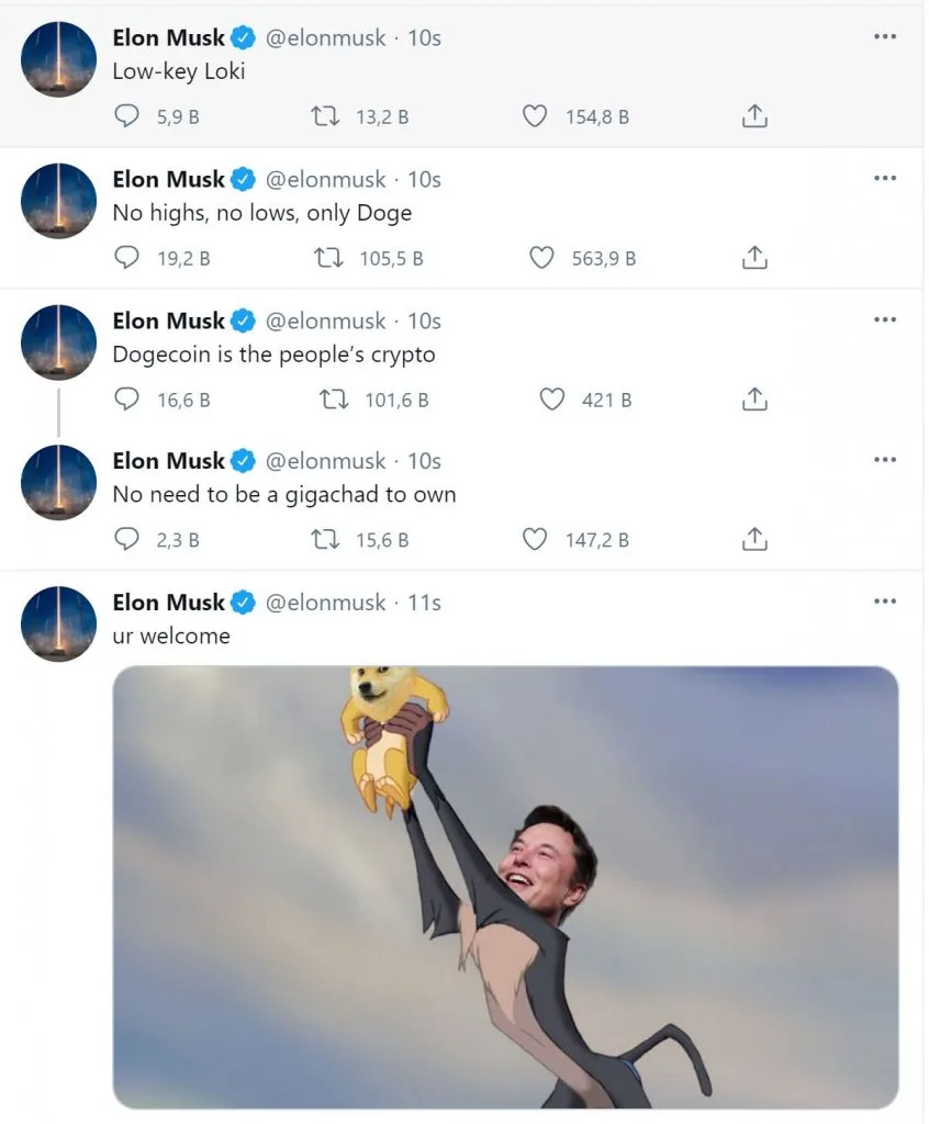 출처 : twitter@Elon Musk