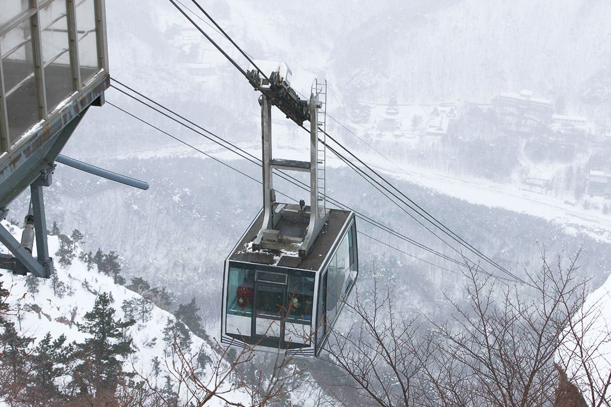 설악산 케이블카 설산뷰 