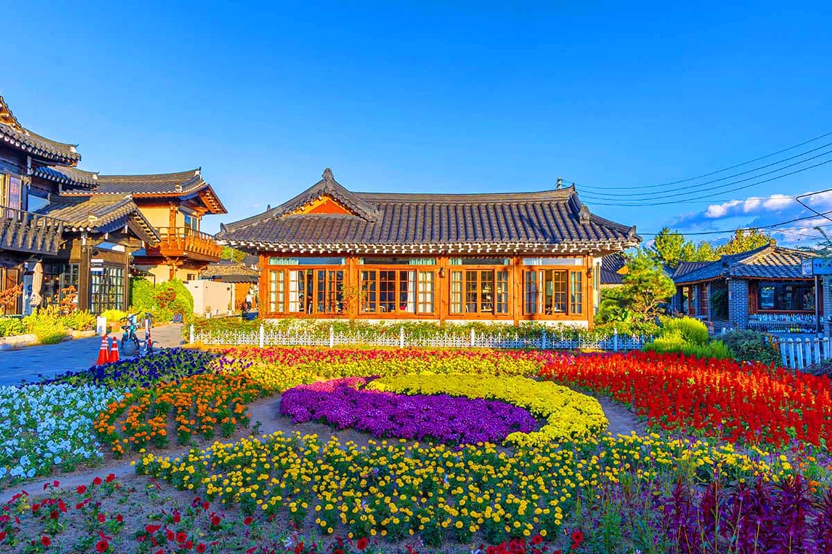 황리단길 수려한 풍경 