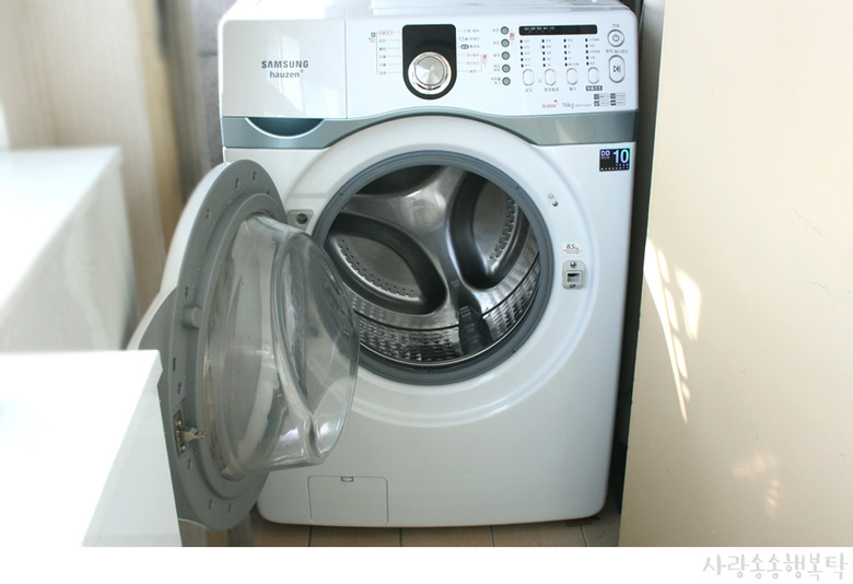 드럼세탁기 셀프 청소 방법