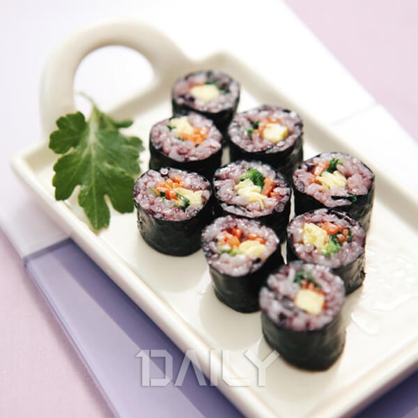 예쁜 김밥 만들기