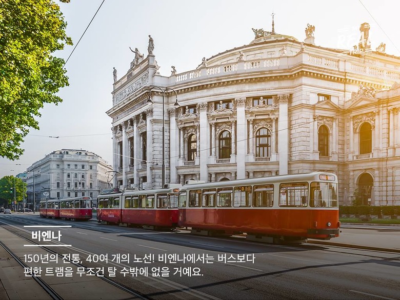 트램이 아름다운 유럽의 도시 TOP