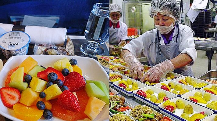 '건강 때문이 아니었다' 기내식에 삶은 야채가 자주 나오는 건...