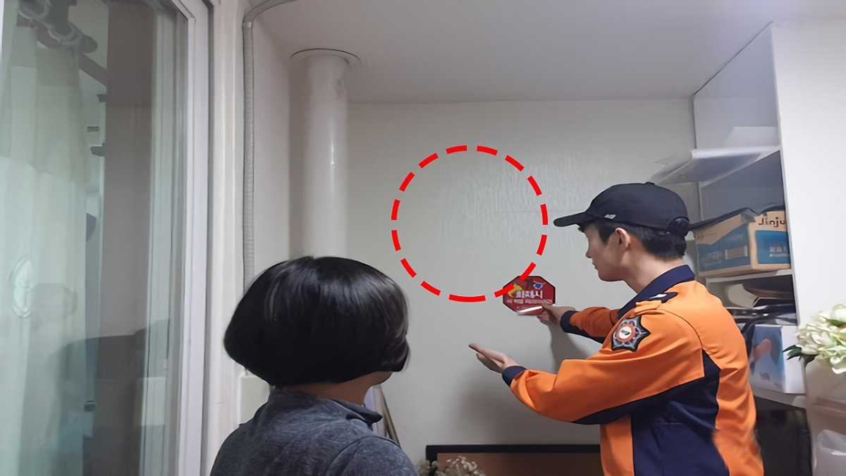 1992년부터 아파트화재를 위한 경량칸막이로 만든 '비밀 통로'가 존재했다!