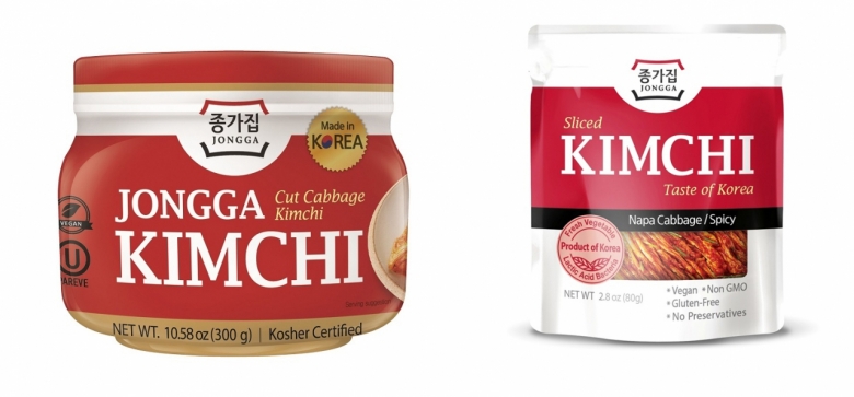종가집 수출용 맛김치, 페트(PET)와 파우치 형태 [대상 제공]