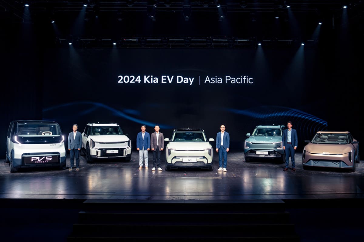 작년에 열린 2024 기아 EV 데이