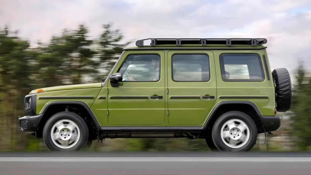 Benz G-Class 1980s Edition Unveiled (4)