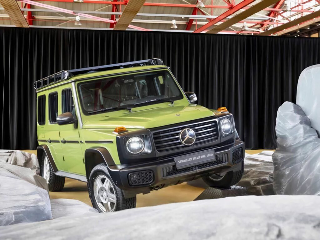 Benz G-Class 1980s Edition Unveiled (3)