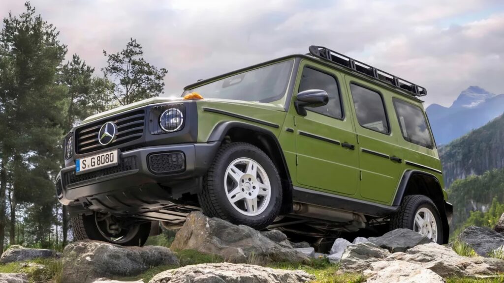 Benz G-Class 1980s Edition Unveiled (2)