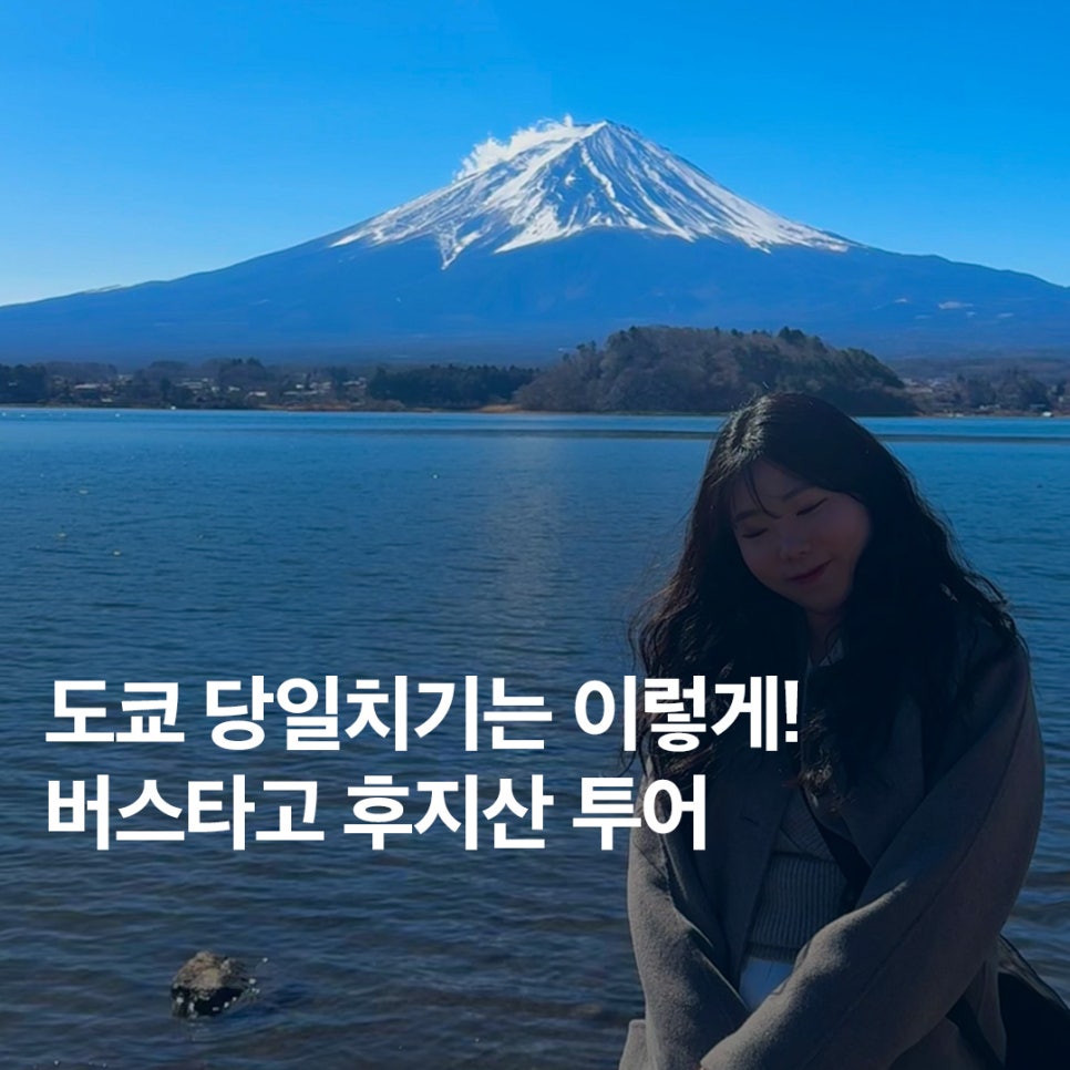 후지산 투어 추천! 도쿄 당일치기로 핫플만 찍고 오는 법