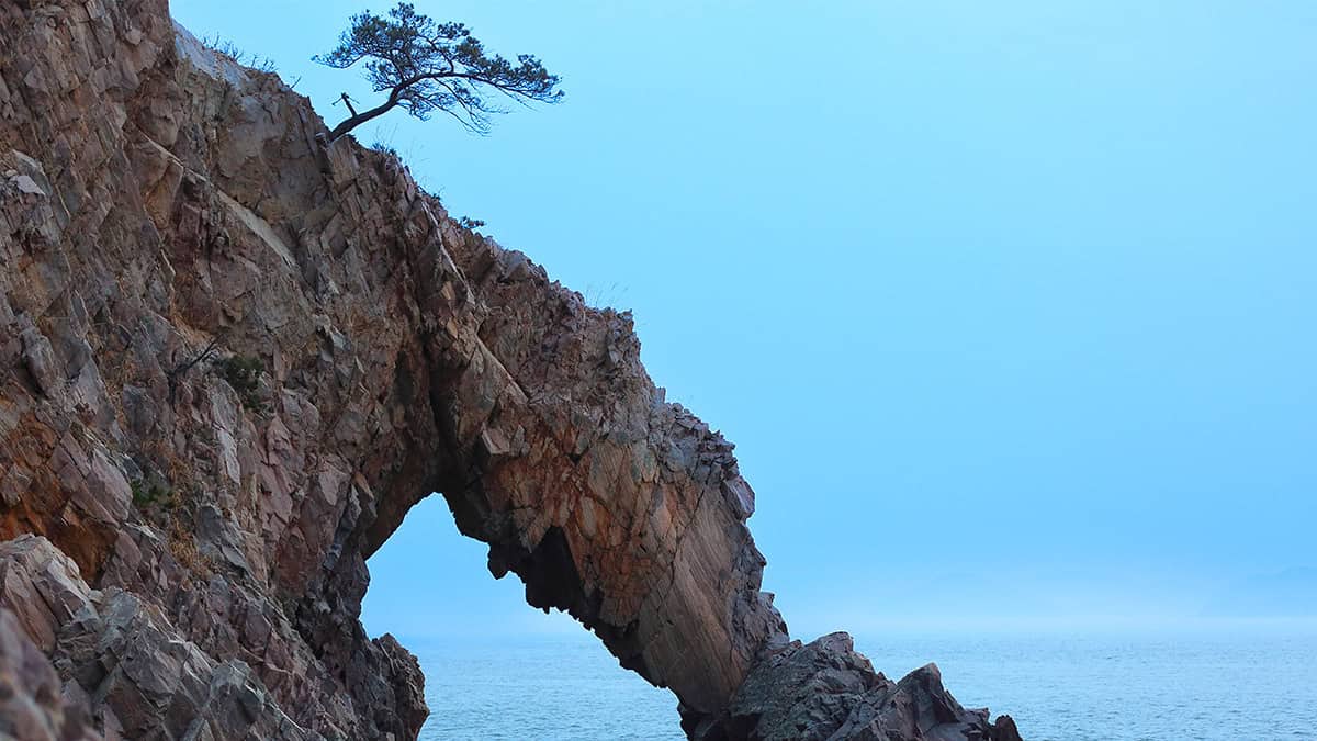 황금산 코끼리바위