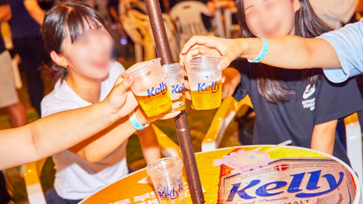 지난 홍천 맥주축제 풍경