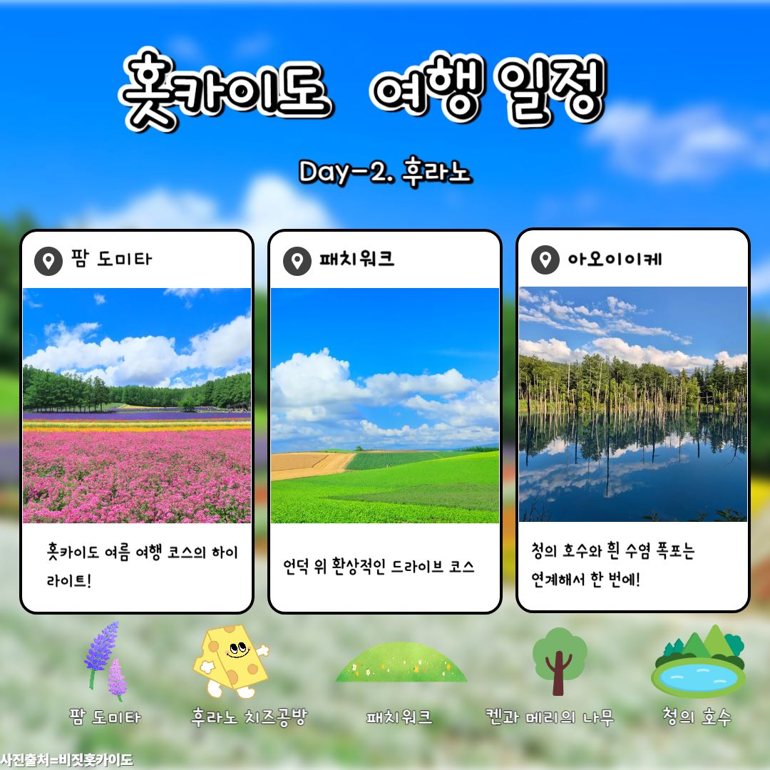 비에이 & 후라노 여행 / ⓒ인포매틱스뷰