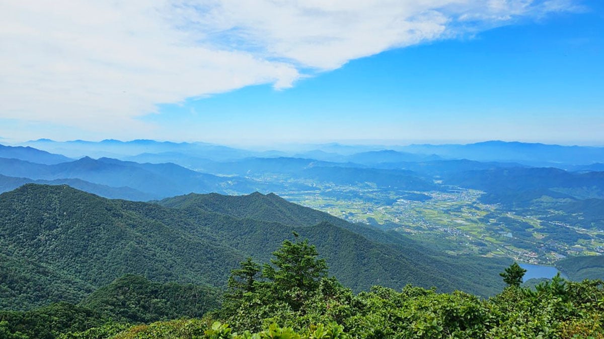 덕유산 풍경