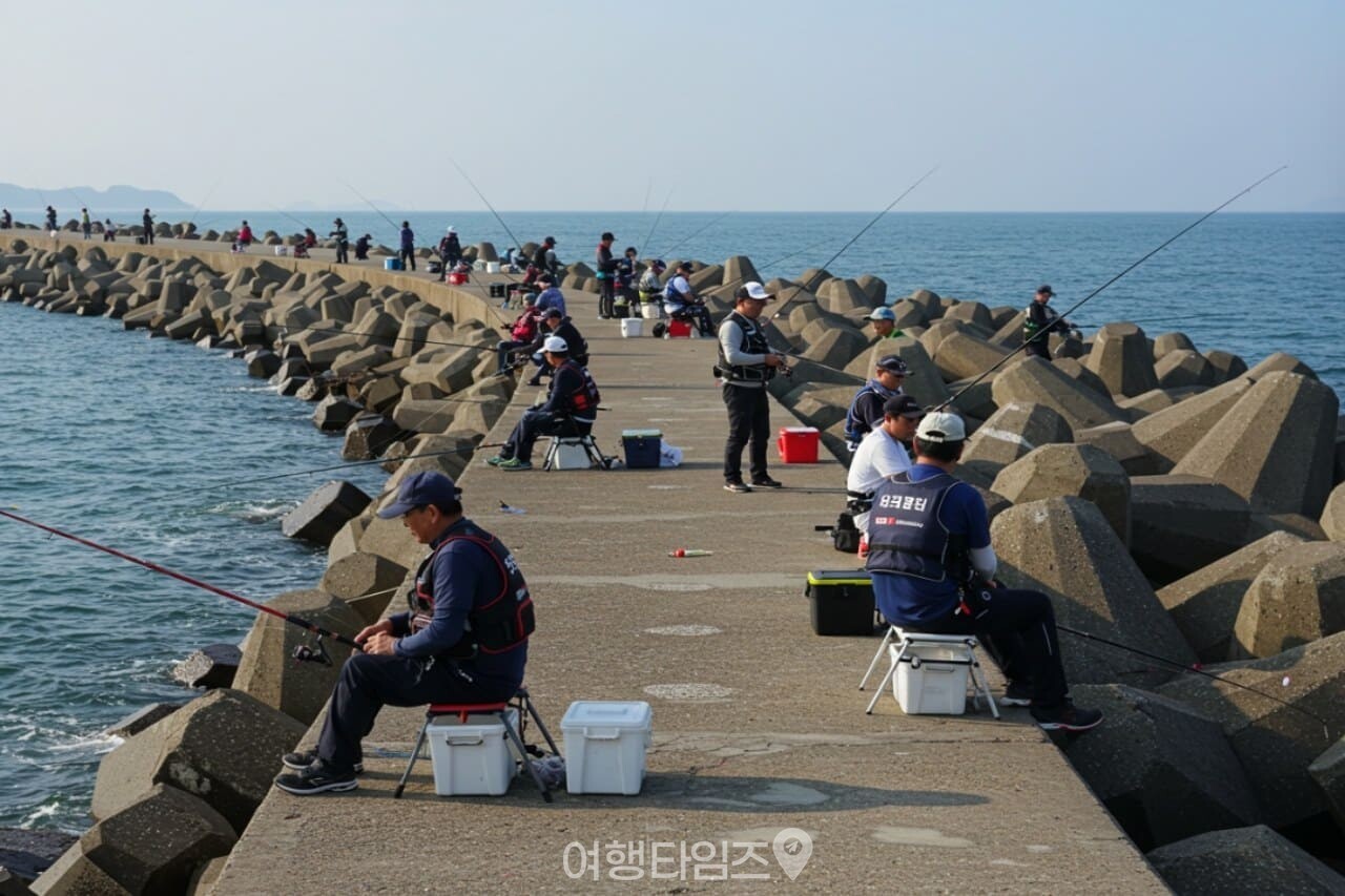 쭈꾸미 방파제 낚시 ⓒ여행타임즈