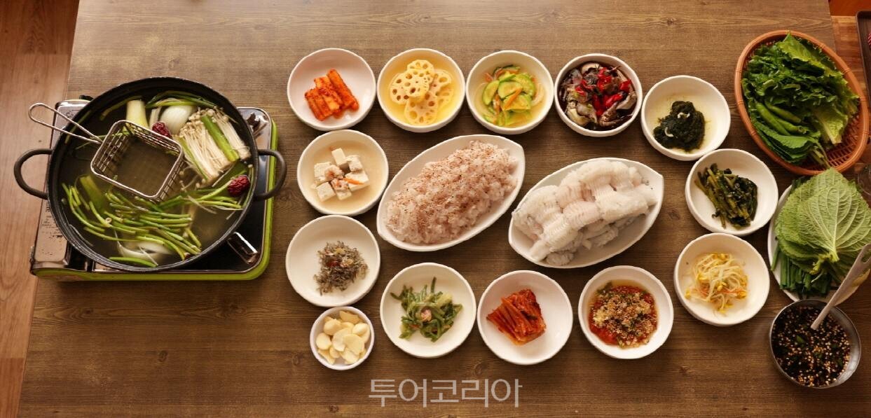   갯장어요리   /사진-전남도