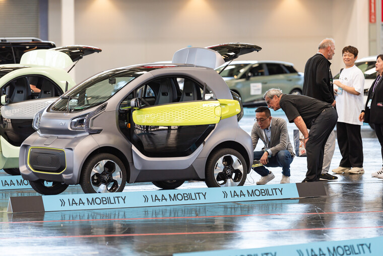 <span style="font-size: 0.8rem; letter-spacing: -0.05em;">IAA2023 현장. ⓒIAA Mobility</span>