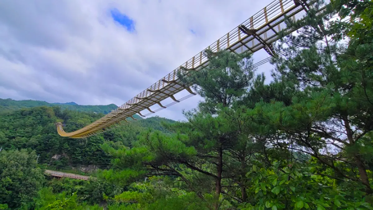거창 수승대 출렁다리