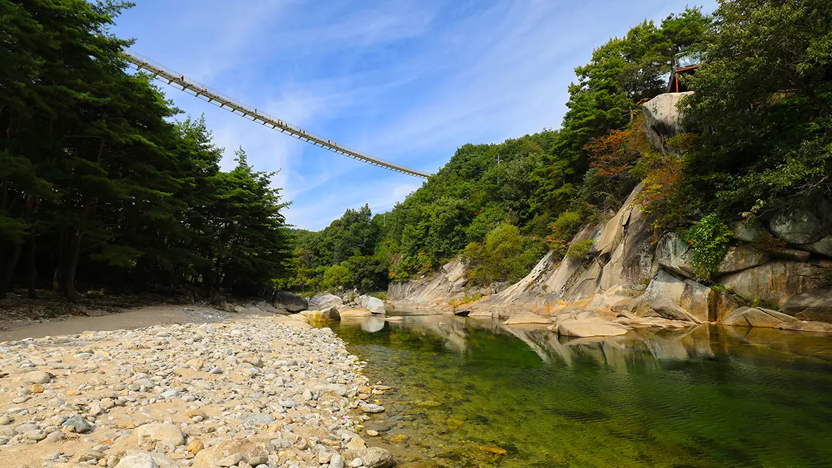 수승대 출렁다리