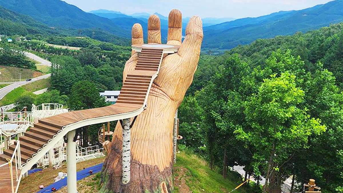 거창산림레포츠파크 트리탑 전망대