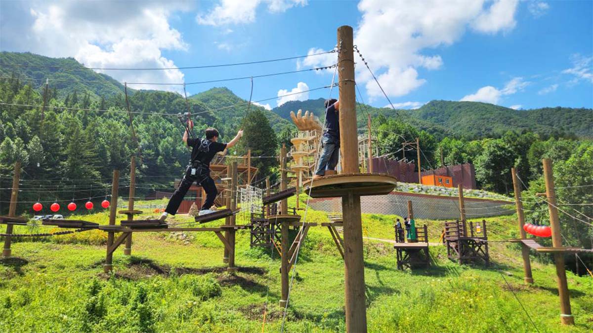 거창산림레포츠파크 놀이터