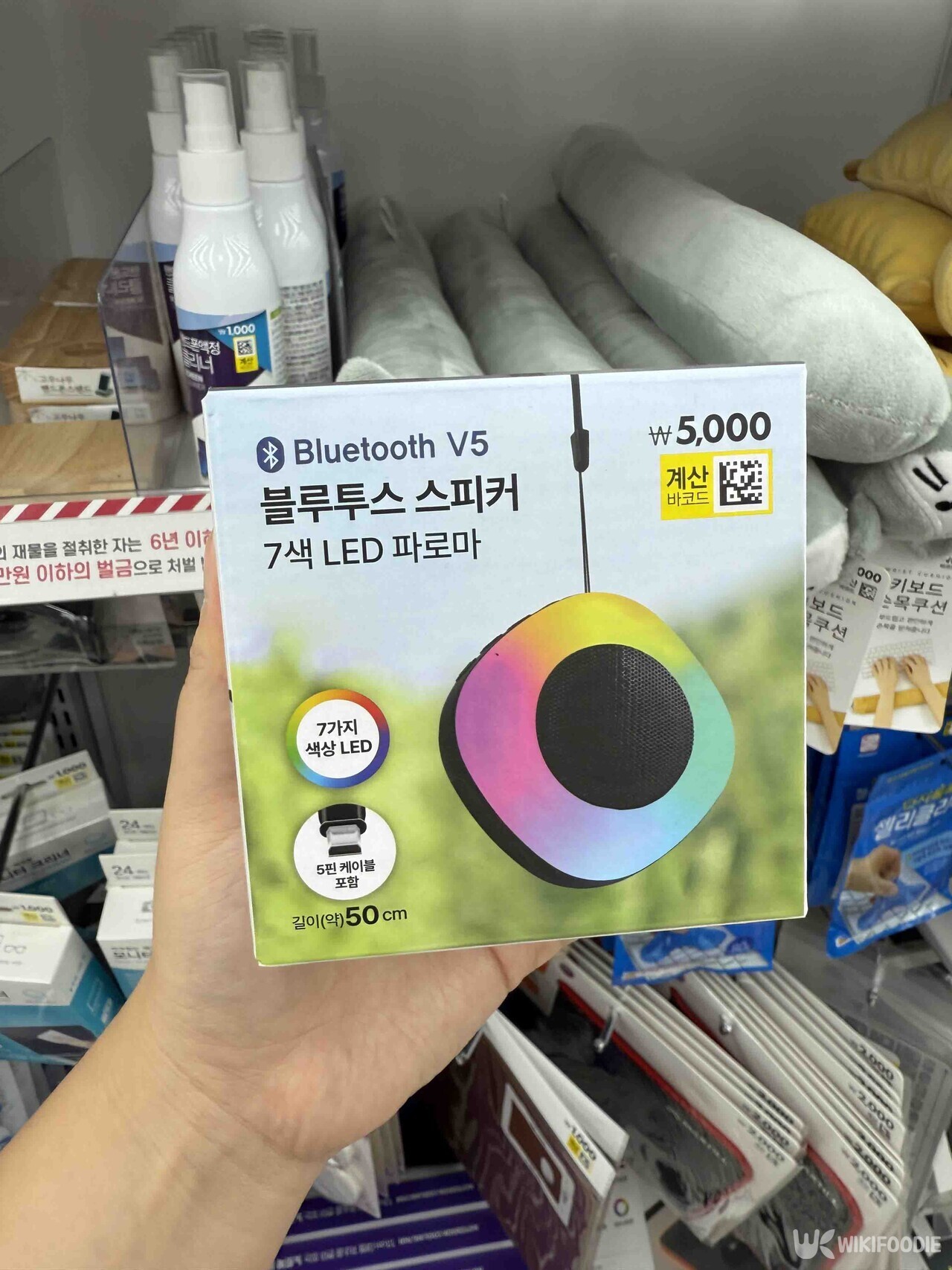 다이소 스피커 자료 사진. / 위키푸디