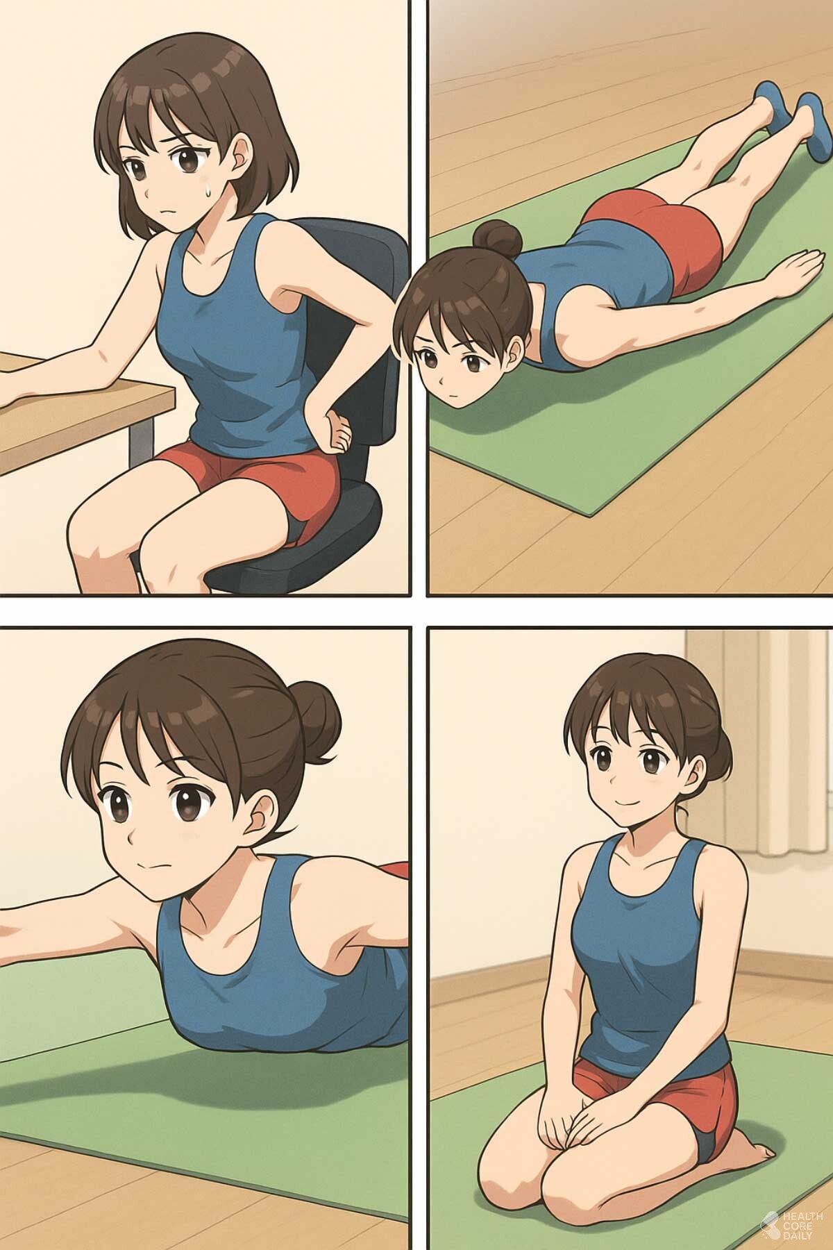 네컷만화. / 헬스코어데일리