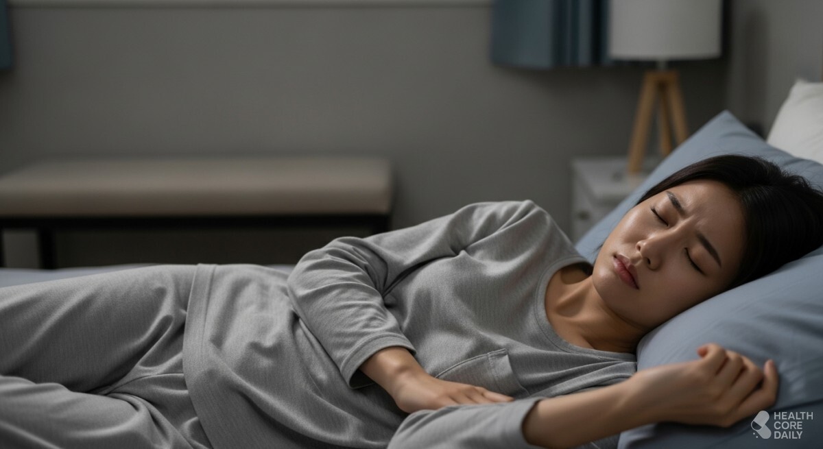 호흡을 불편해 하고 있다. / 헬스코어데일리