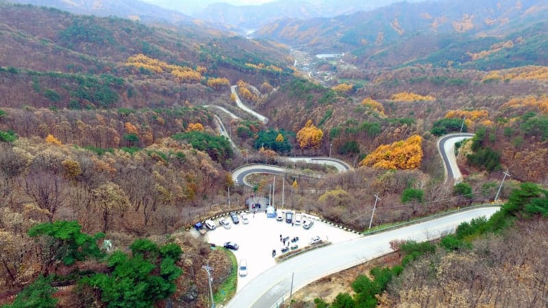 도마령 드라이브 코스 / 출처: 영동군 공식 블로그