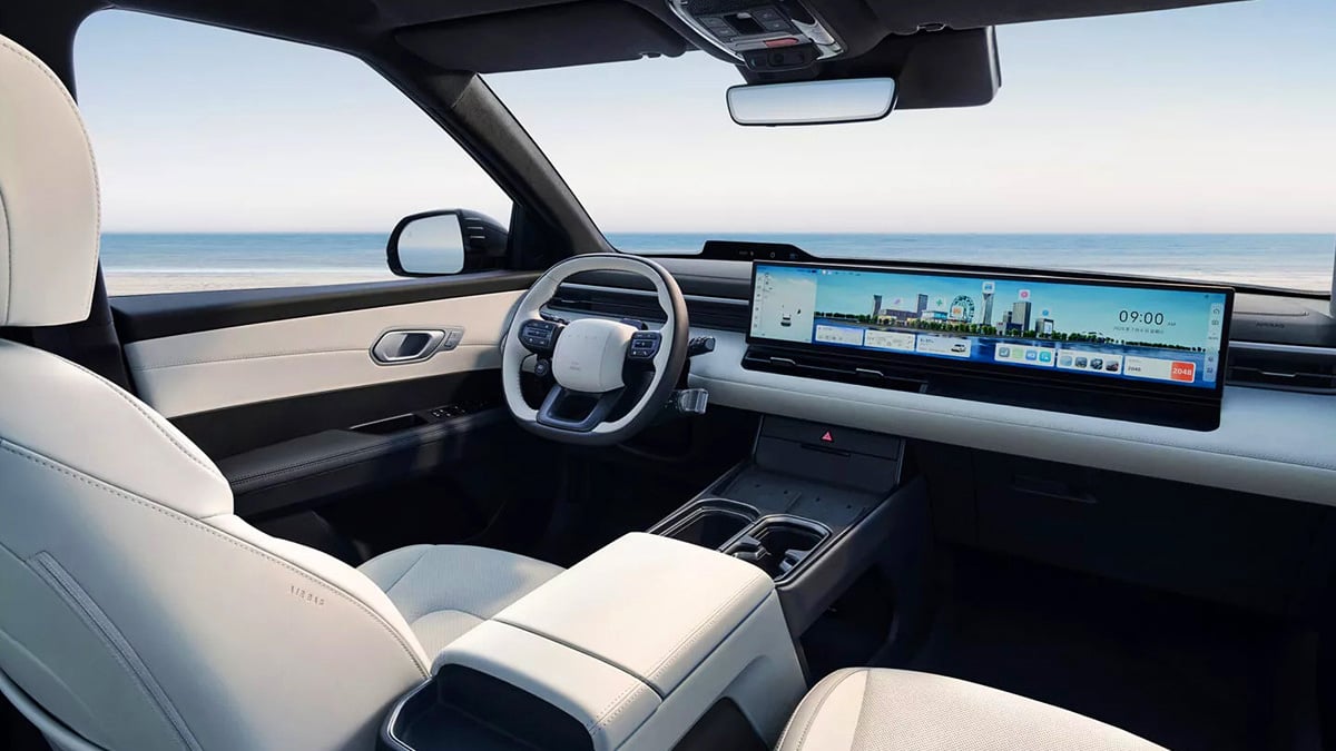 일렉시오 실내 운전석