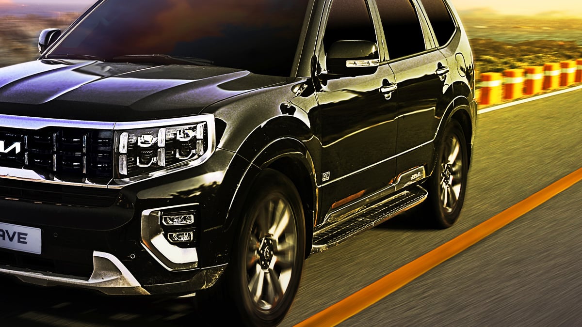 기아 모하비 전측면