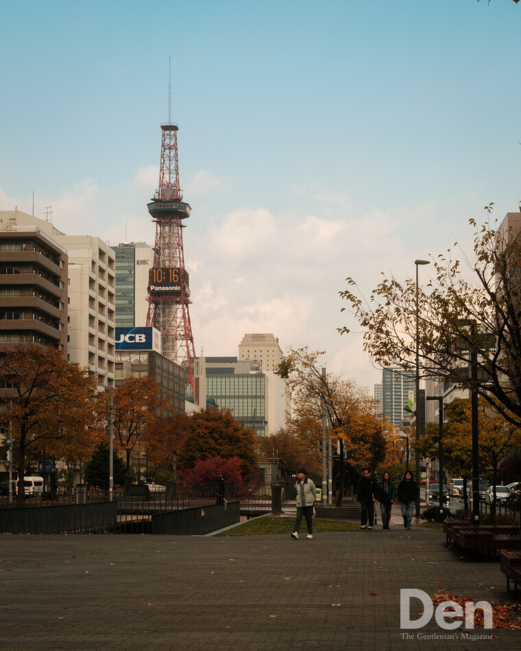 한적한 삿포로 시내