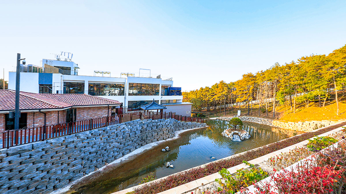 화개정원 가을 풍경