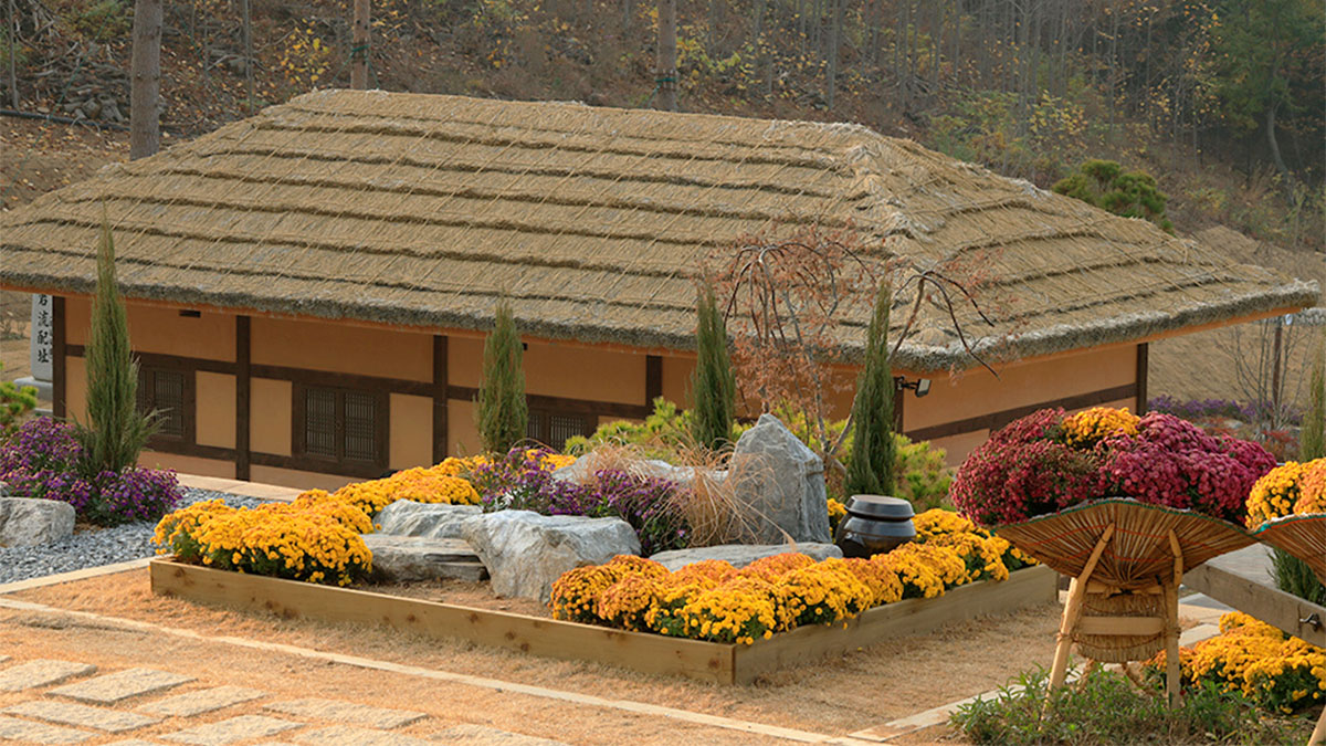 화개정원 가을 모습