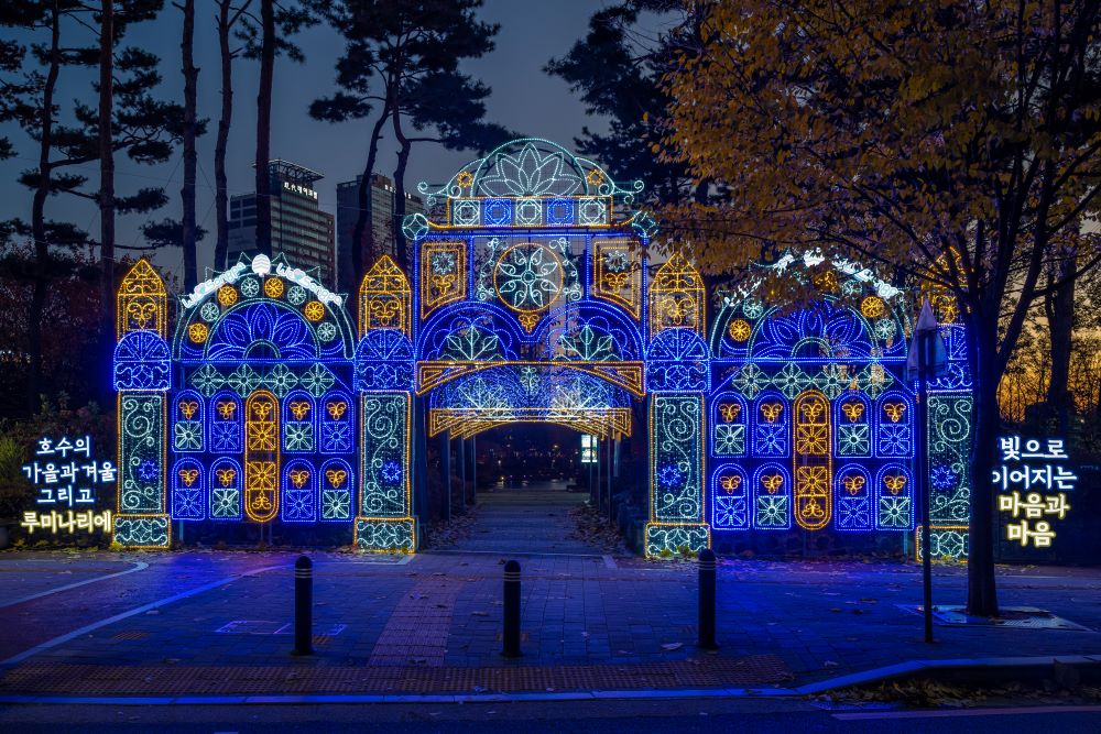 석촌호수 루미나리에  / 사진=서울관광재단