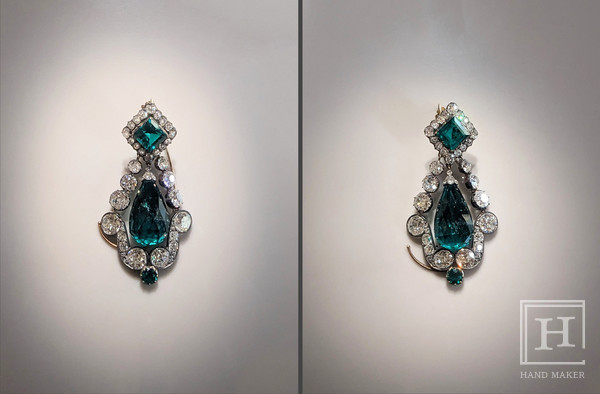 에메랄드 귀걸이 / 위키미디어 (Shonagon)