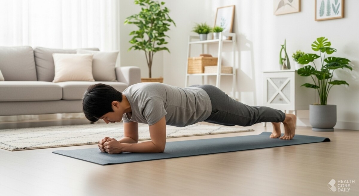 플랭크 업다운. / 헬스코어데일리