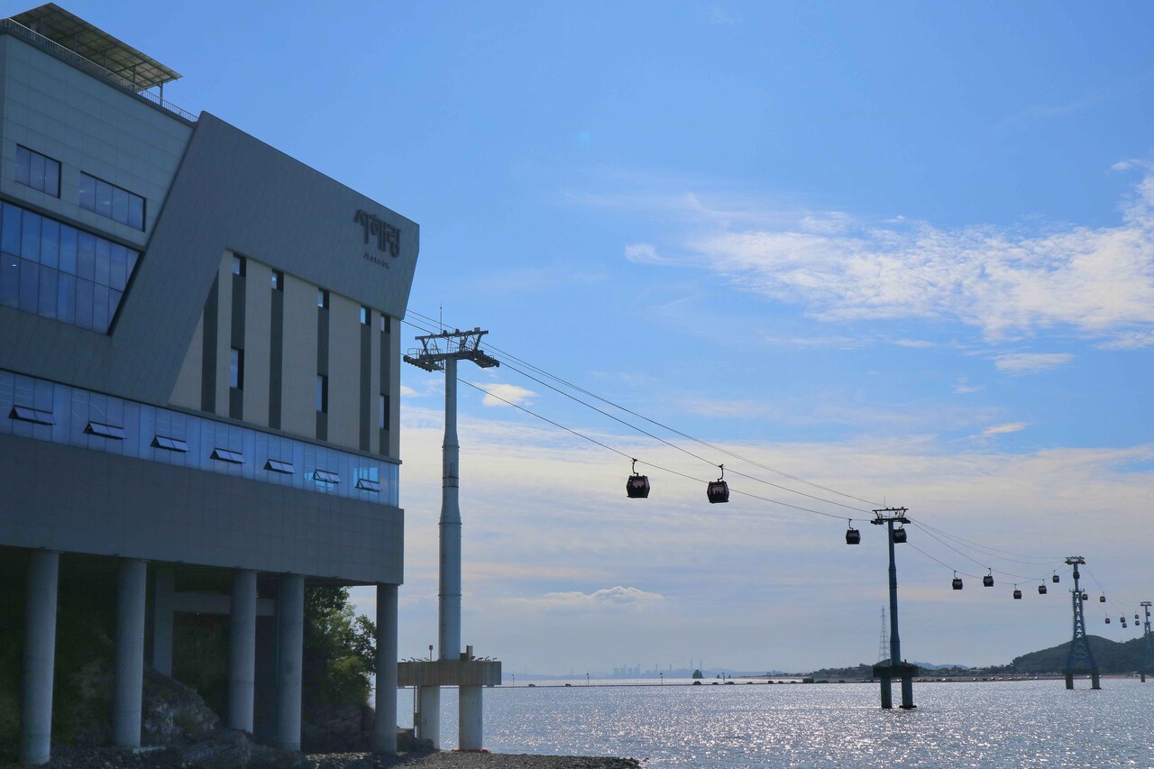 서해랑 제부도 해상 케이블카 / 사진=한국관광공사 포토코리아@최민희