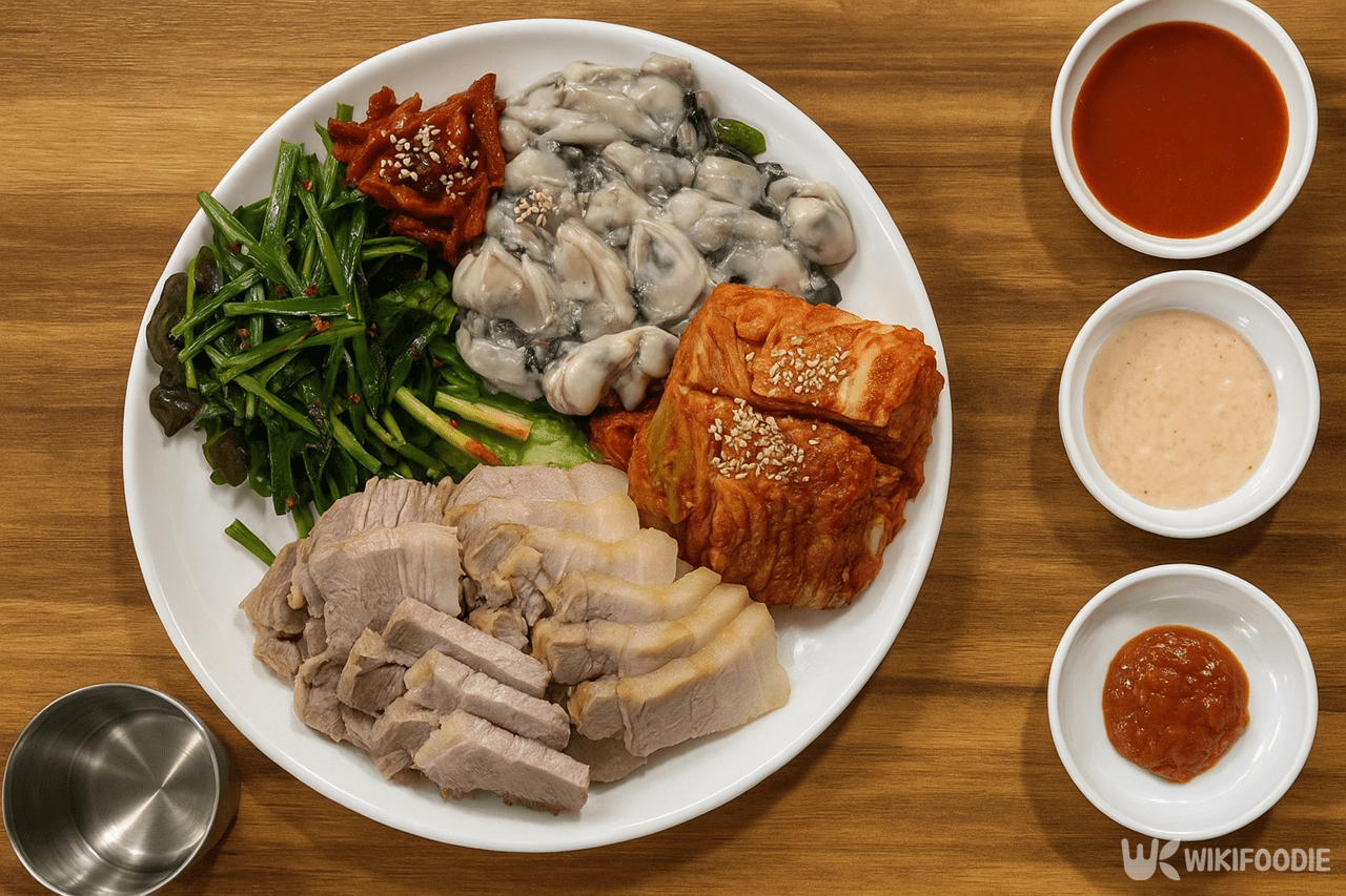 굴보쌈 자료 사진. / 위키푸디